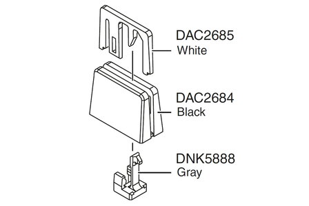 Set faderknop Pioneer DAC2684 DAC2685 DNK5888
